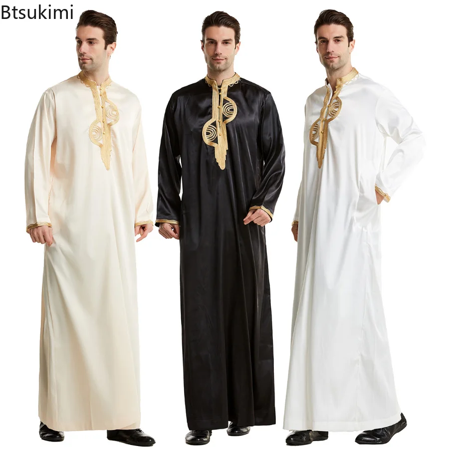 Kurta Men Cotton - Moslim Mannen Kleding Kaftan Gewaden Lange