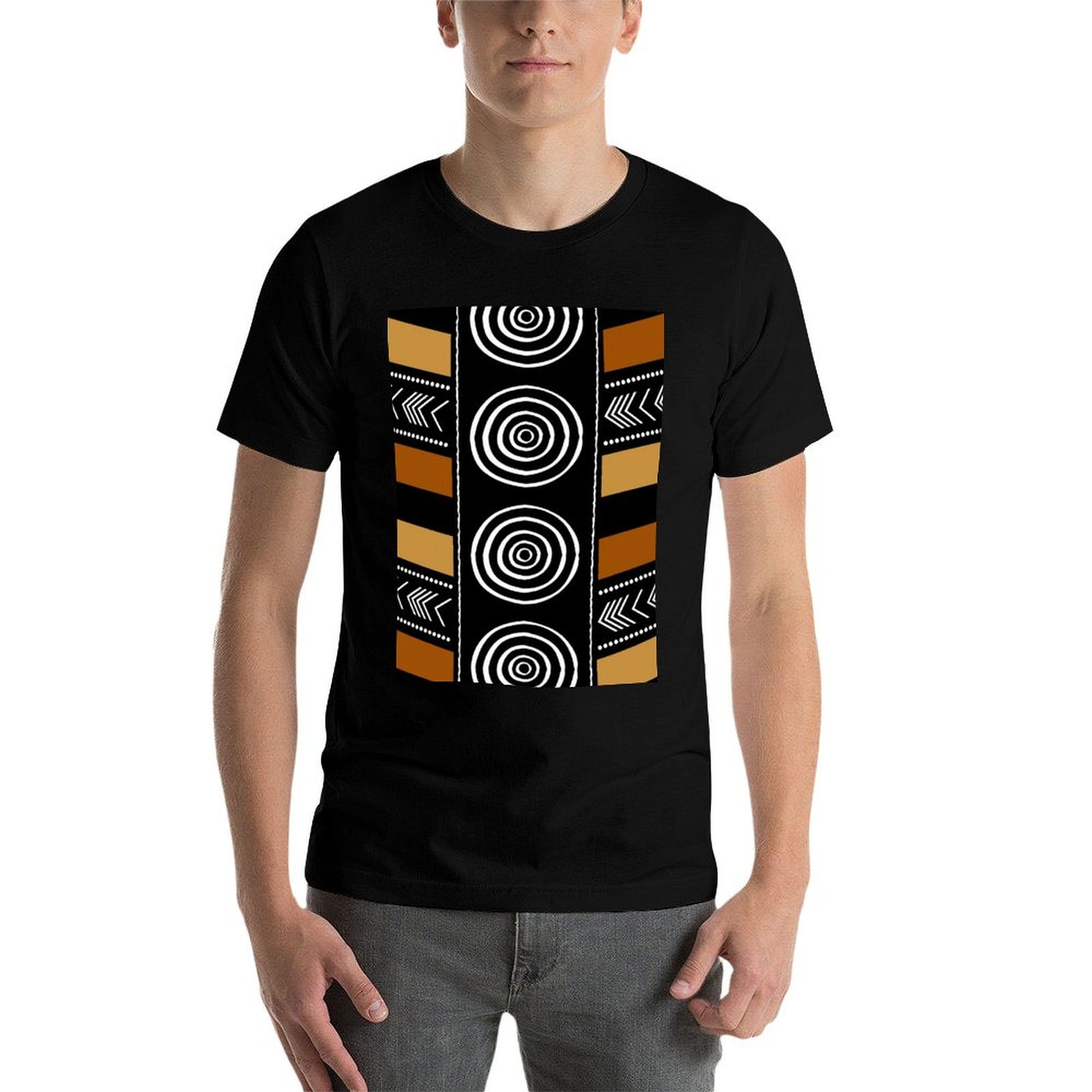 Afrikaanse modderdoek kunst T- - Mudcloth Print Top recensie en prijs
