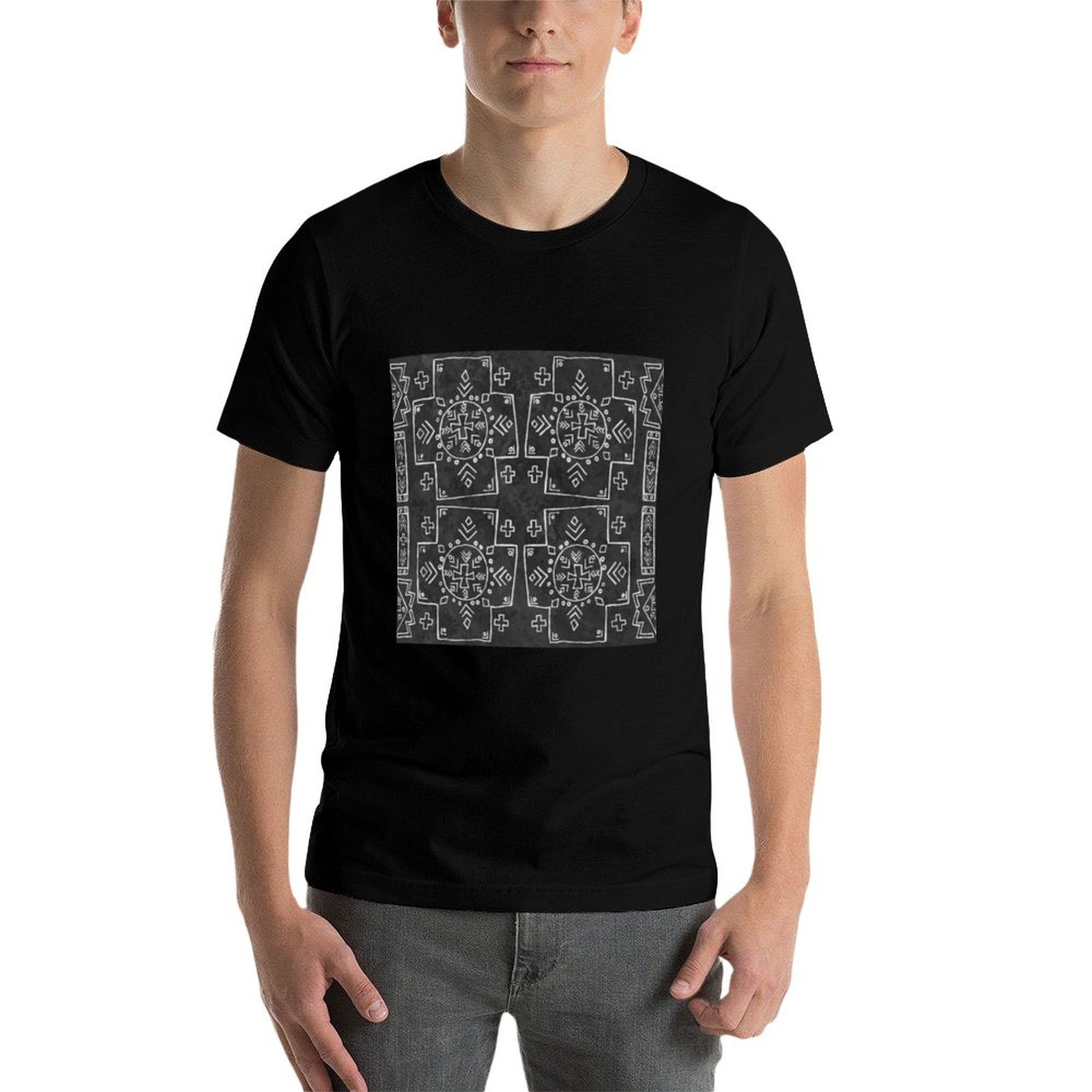 Mali Tribal Mud Cloth, kruis e - Mudcloth Print Top recensie en prijs