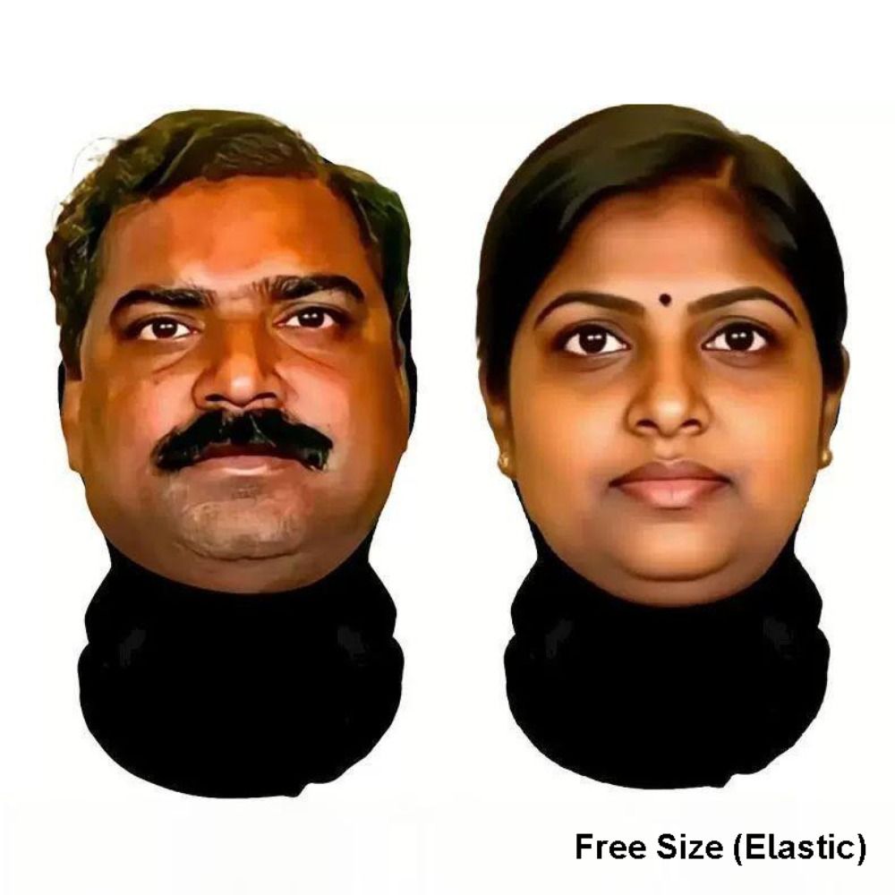 Grappig masker in Indiase stij - Ethnic Fashion India recensie en prijs
