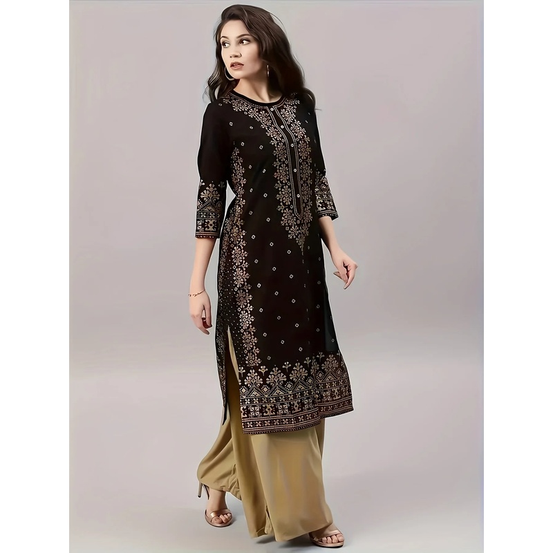 Dameskledingset in casual etni - Ethnic Fashion Clothing recensie en prijs